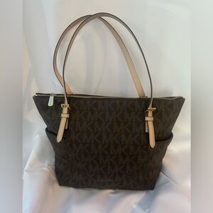 Michael Kors Brown Tote Bag
